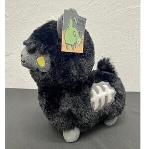 New Original Tasty Peach Studios Black Zombie Alpaca Plush 5/2014 Batch 01 of 01